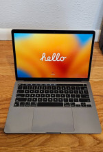 2020 Apple Macbook Pro M1 13" (16GB RAM/256 GB SSD)