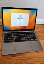 2020 Apple Macbook Pro M1 13" (16GB RAM/256 GB SSD)