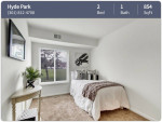 Zoom on over for a look at our great 2 bed, 1 bath! 854 Sq Ft!
