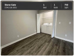 This 750 sq ft 1 bed, 1 bath is impressive!