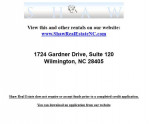 1+ bedroom rentals available