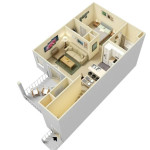 A STUDIO IS A COMFY, CONVENIENT WAY TO START YOUR APT LIFE IN MEBANE!