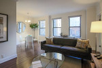 1 Bed-hw floors, pets okay, gym, sundeck, dry cleaner, doorman