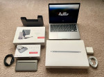 Apple MacBook Air M1 + Brydge Vertical Dock + Brydge Stone II USB Hub