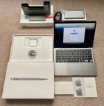 Apple MacBook Air M1 + Brydge Vertical Dock + Brydge Stone II USB Hub