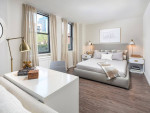 Beautiful unit with hardwood floors, gym, sundeck w grills, pool