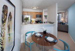 Deluxe 1 bed with balcony, heated pool, gym, door staff, dry cleaners
