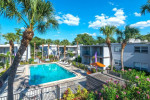 Shimmering Swimming Pool, Balcony or Patio, 2bd 1ba