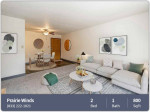 Fantastic location! A spacious 800 sq ft 2 bed is waiting for you!