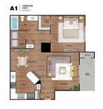 Enjoy modern upgrades at a fantastic price. 725 SqFt, 1 Bed, 1 Bath