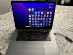 2018 Macbook Pro 15" 32gb ram 500gb Loaded with software