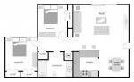 We have the wonderful 2 bed/1 bath you’ve been waiting for!
