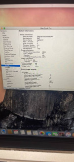 Apple macbook pro 15.4 inch i7 256 ssd 16 gb ram