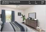 Affordable living! 4 Bed / 2 Bath floorplan that fits your budget