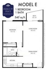 1 Bedroom apartment