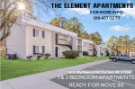 24/7 GYM! THE ELEMENT APARTMENTS OF DURHAM