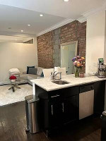 laundry in unit 1 bedroom apartment  in Sutton place