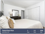 Gorgeous 1040 sq ft, 1 bed / 1.5 bath just minutes from campus