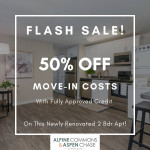 Flash Sale! 1/2 Off Security Deposit On This Newly Renovated 2 Bdr!