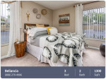 Convenient full size washer/dryer in your new 3 bed, 2 bath!