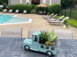 Granite-style Countertops, Swimming Pool with Cabana, Garbage Disposal