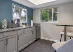 Grill Pergola, Brushed Nickel Hardware Throughout, Laundry Facilities