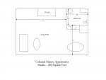 Welcome Home to Colonial Manor Apartments - Studio