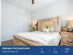 Wheelchair Accessible Units for Easy Living at Abbington Park!