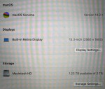 Macbook Pro M1 13inch 16GB unified memory