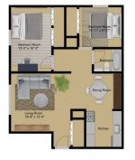 City Outside, Tranquility Inside! Remodeled 2 Bedroom Apartment