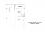 Colonial Manor Apartments - 2 Bedroom