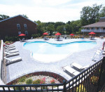 Move in ready! One bedroom with fireplace, fitness center