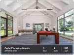 Your spacious luxury 1 Bed / 1 Bath is waiting for you! Tour today!