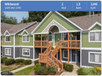 Everything you want and MORE! 1240 sq ft 2 bed, 1.5 bath available!