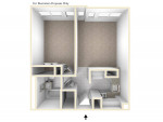 A deal this good doesn't come around every day. 1 Bed, 1 Bath!