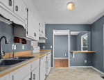 The home has a lot of potential for a starter home