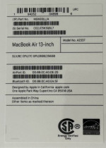 Macbook Air 13-inch (2020)