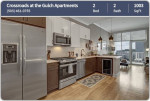 Gorgeous views right outside your window! Crossroads at the Gulch Apartments