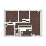 Quality 3 bed, 1 bath with the amenities you desire! 1018 Sq Feet!