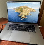 Macbook Pro, 2019 — 512 GB SSD, 16 GB RAM — TouchID + TouchBar