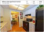 Looking for a 3 BR / 2.5 BA close to campus? This is it! 1550 Sq Ft!