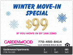 What a great place to live! 1 bd, 1 ba, 685 sq ft. Come home today!