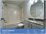 Large 1200 sqft 3 bed, 3 bath! Convenient washer and dryer included!