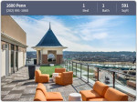 Spacious, comfortable 591 Sq Ft 1 bed, 1 bath! Now showing!