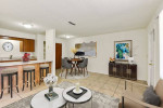 Breakfast Bar, Open Kitchen Concept, 1B/1B