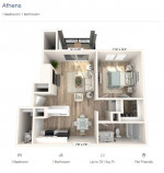 Price Drop Today 1 ADA bedroom apartment $1279