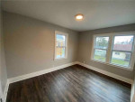 3 bedrooms and a freshly updated 2 bathroom full bath.