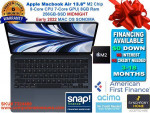 Apple Macbook Air 13.6” Laptop M2 Chip 2022 256GB 🗣️PAY INSTALMENTS⏳