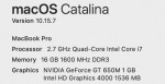 MacBook Pro 15" 16GB / 500GB