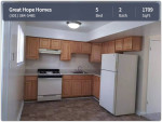 Let us show you the home of your dreams! Tour our 5 Bed, 2 bath!